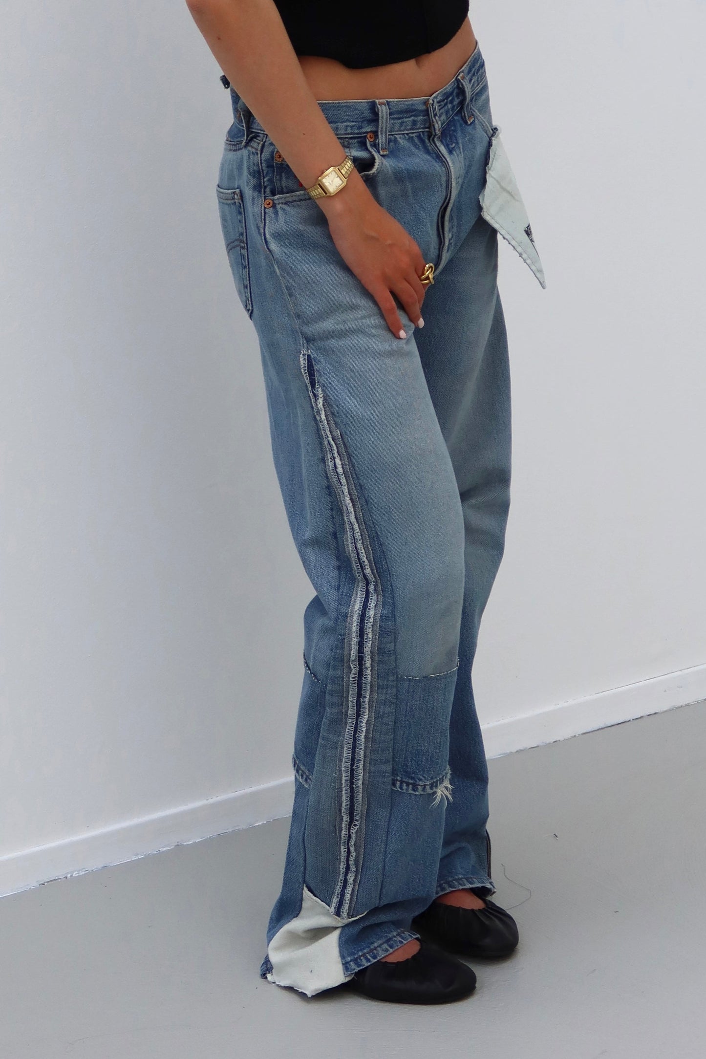 VINTAGE reworked levis