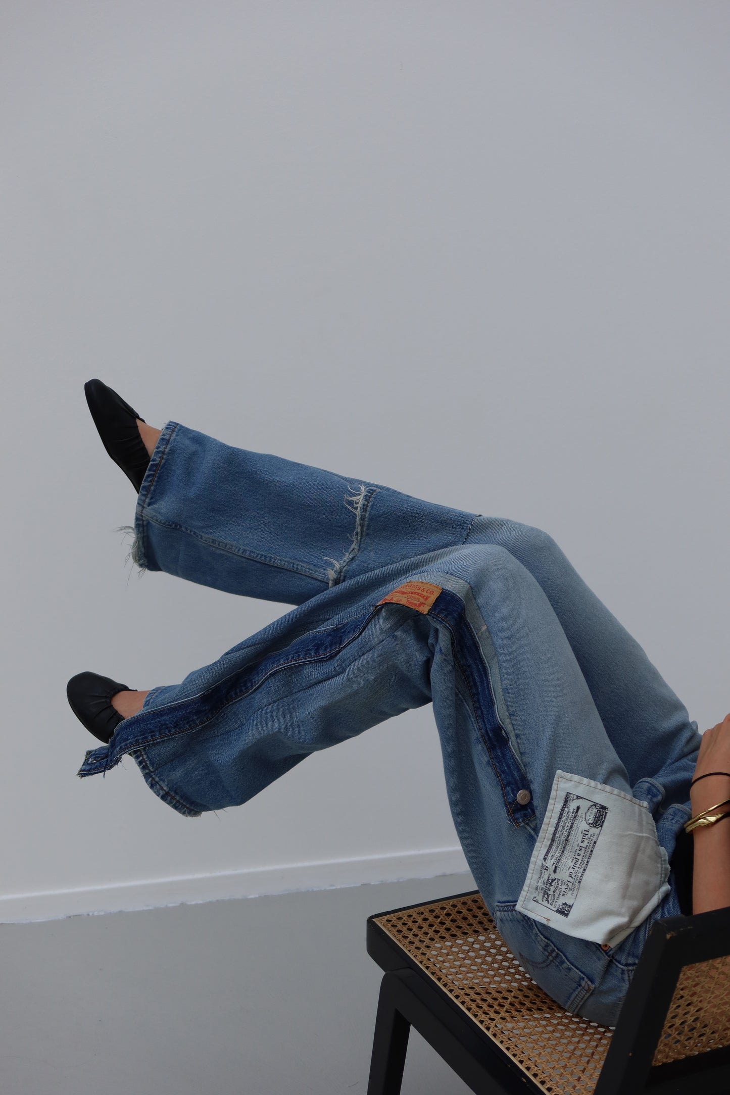 VINTAGE reworked levis