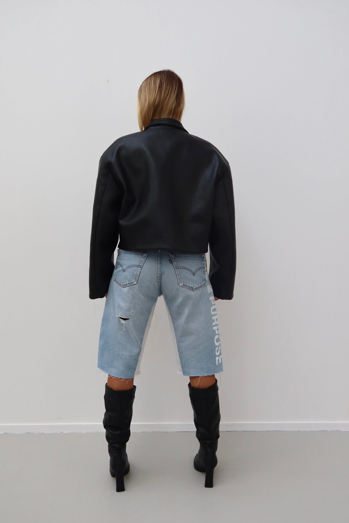 reworked vintage levis jorts