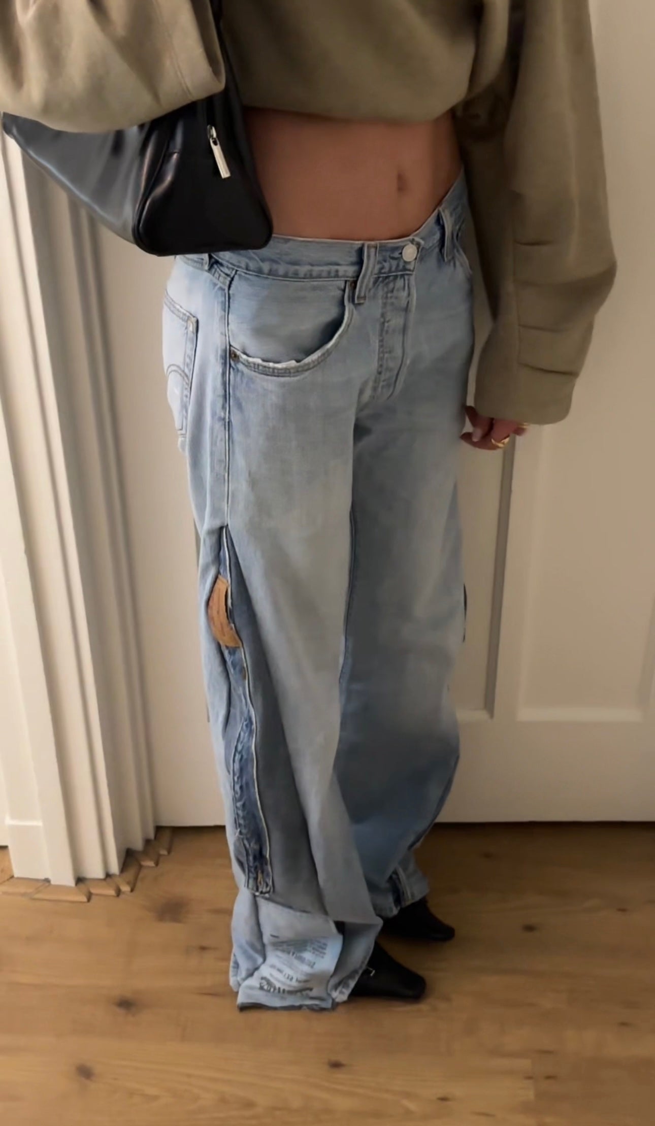 VINTAGE reworked levis