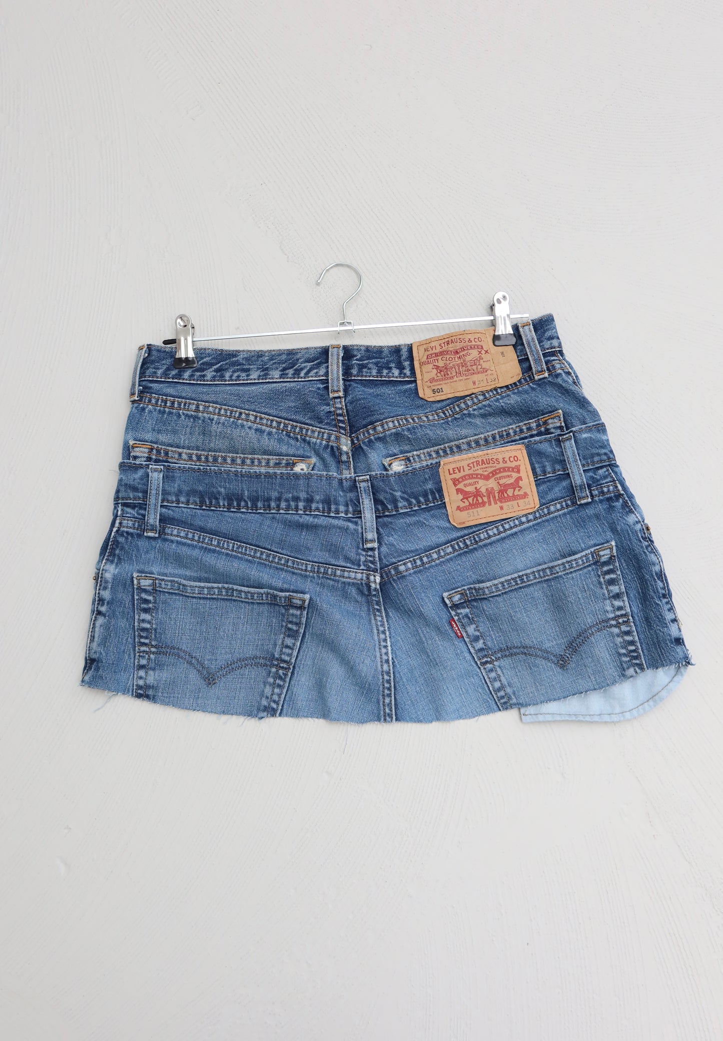 05 DOUBLE UP levis skirt