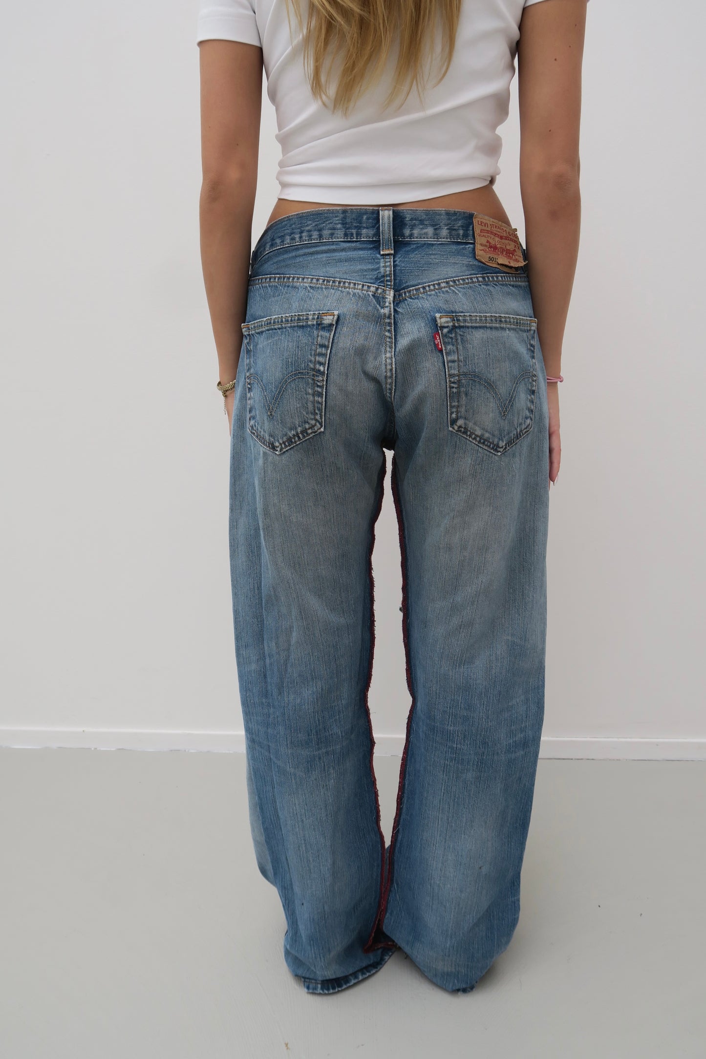 08 double denim reworked levis