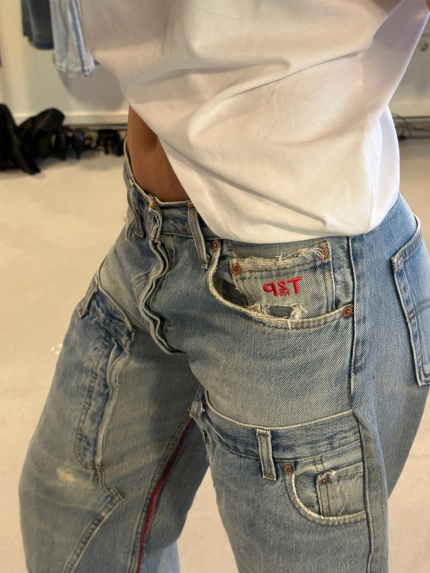 Double denim - reworked levis