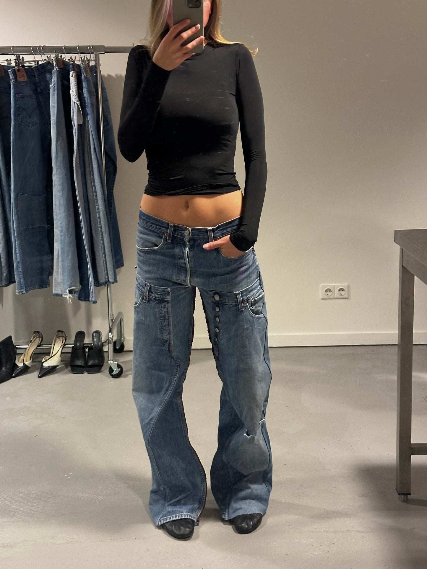 03 double denim - reworked levis