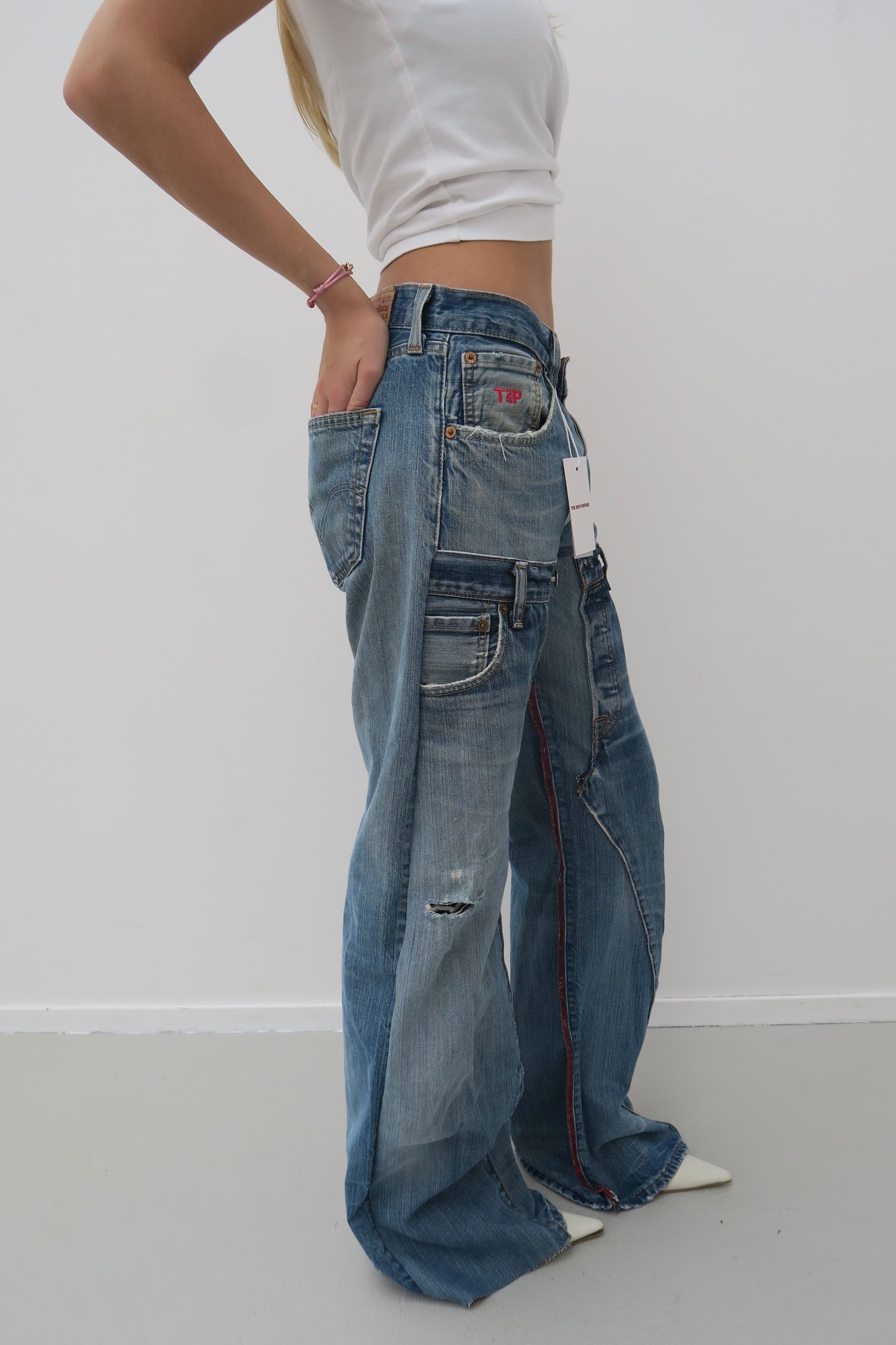 08 double denim reworked levis