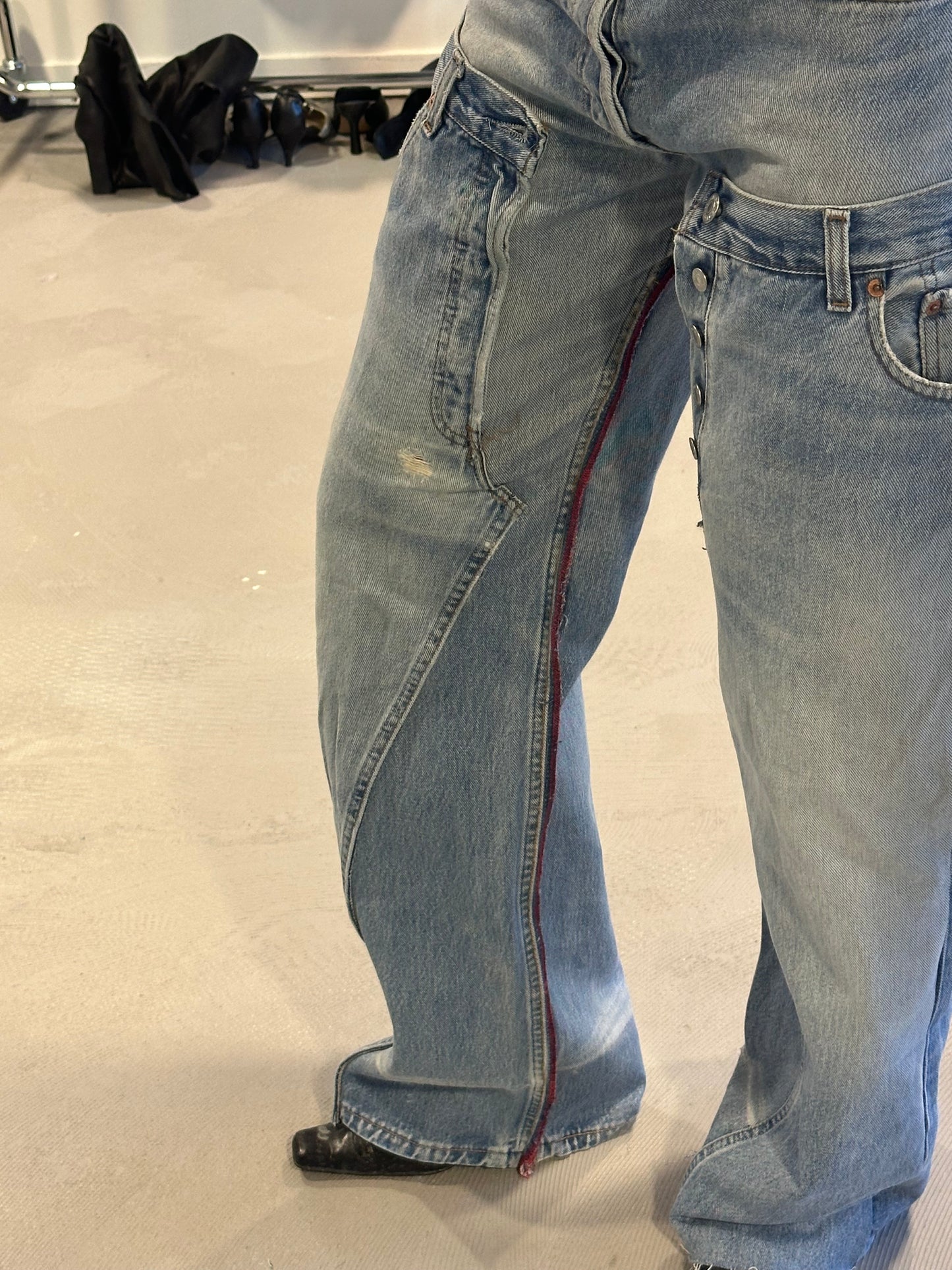 Double denim - reworked levis