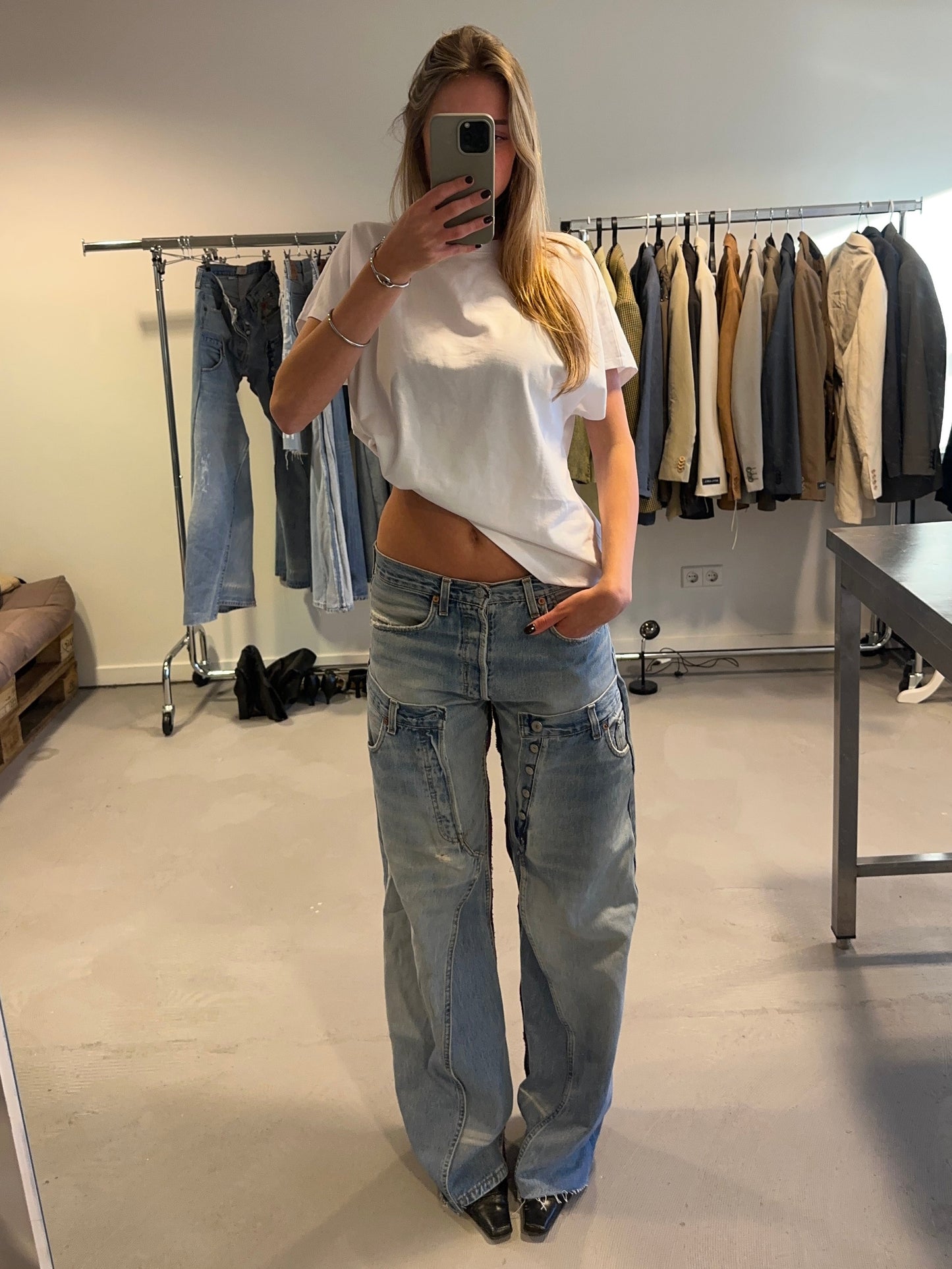 Double denim - reworked levis