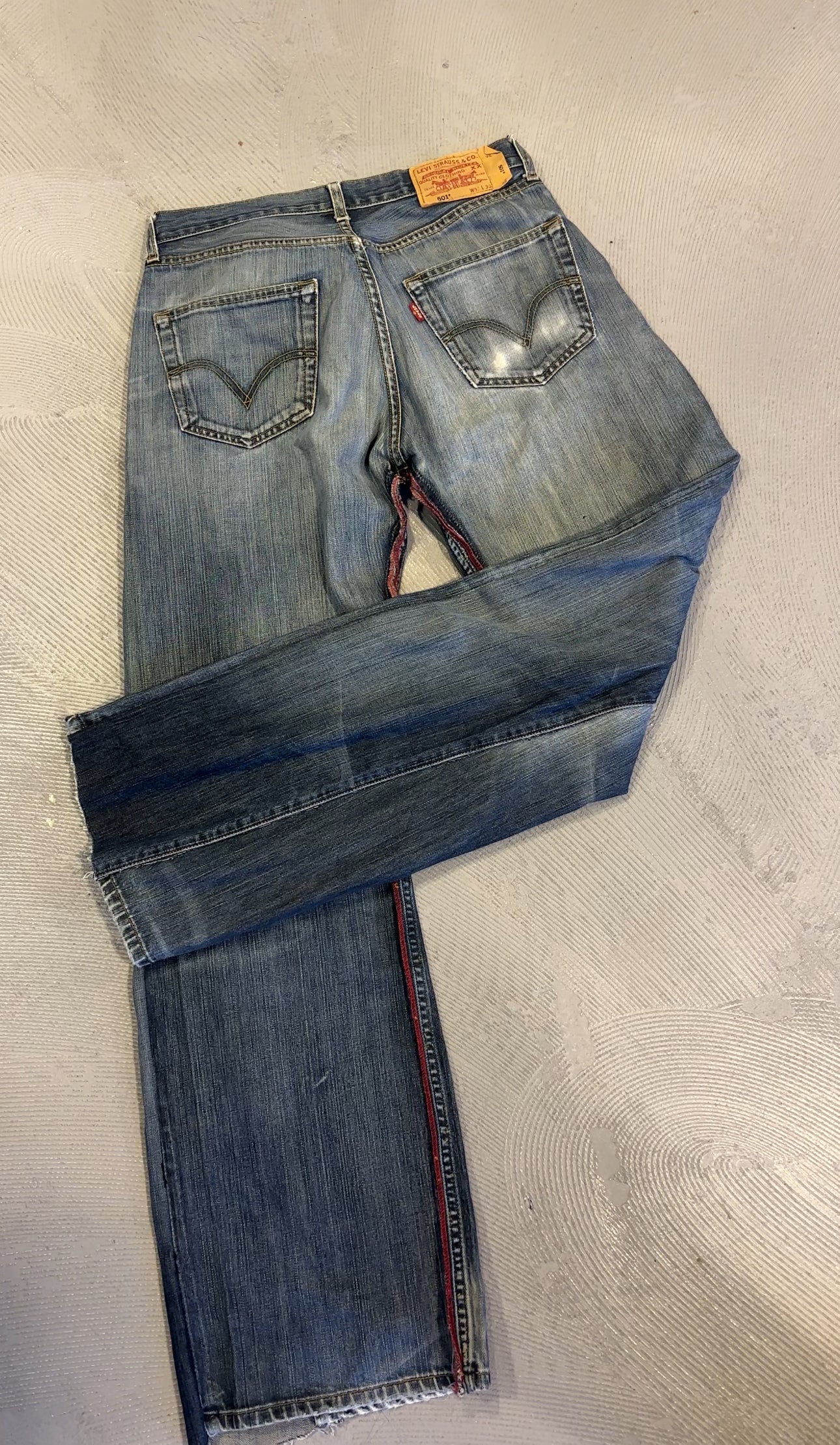 02 double denim reworked levis