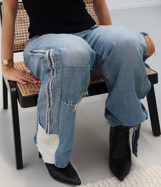 VINTAGE reworked levis