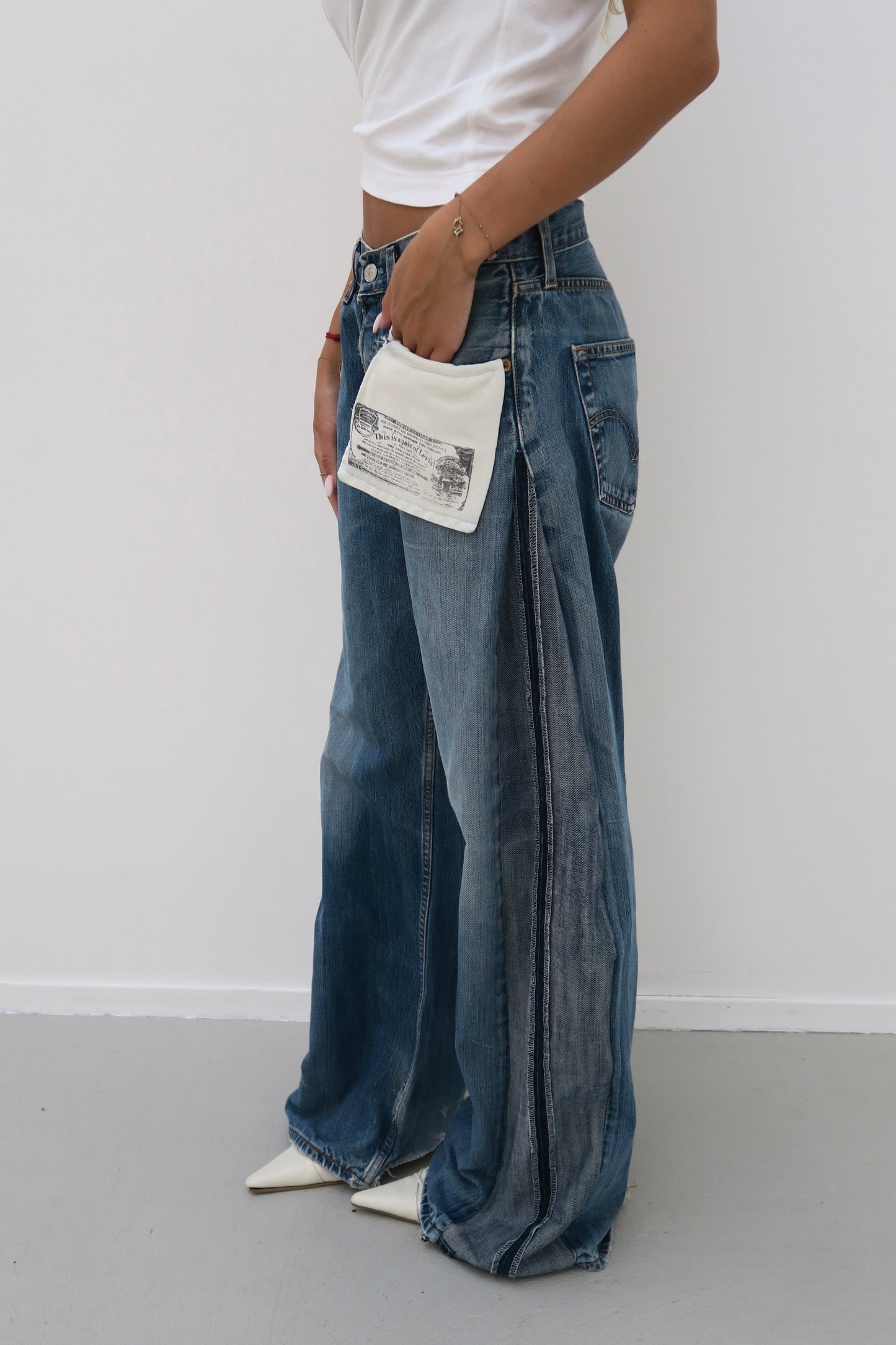mix - reworked jeans