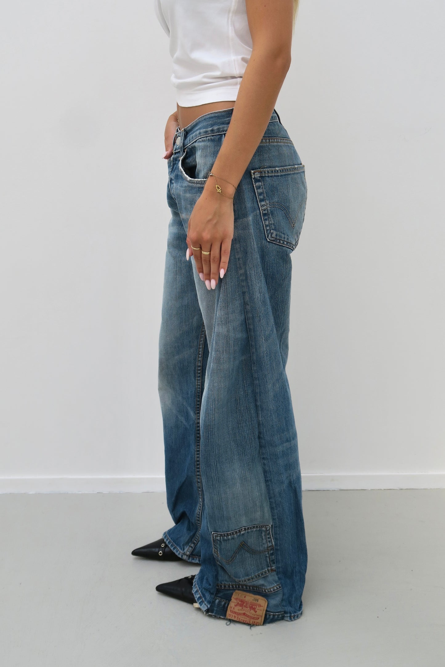 rotated - reworked jeans
