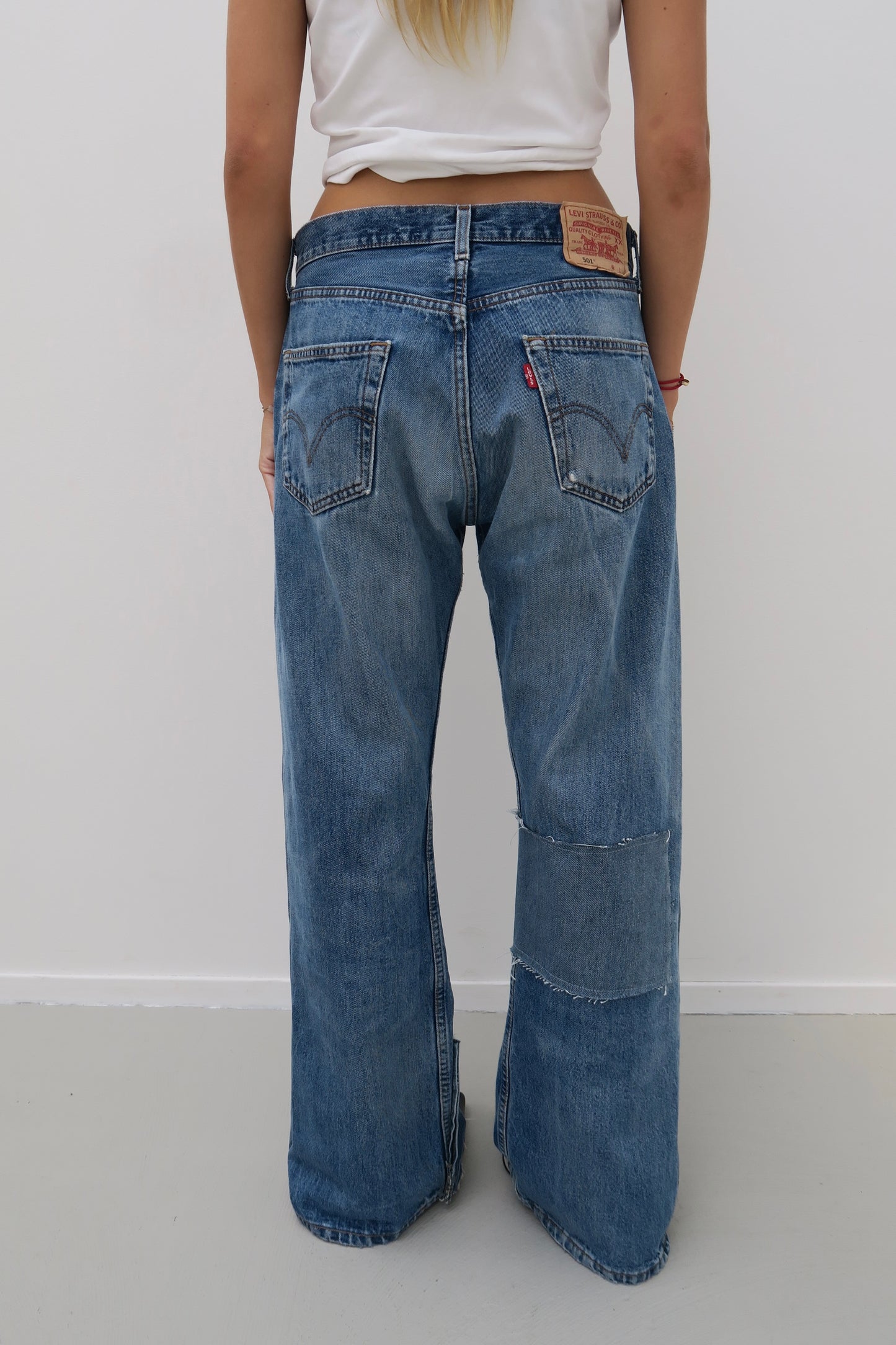 patch - reworked jeans