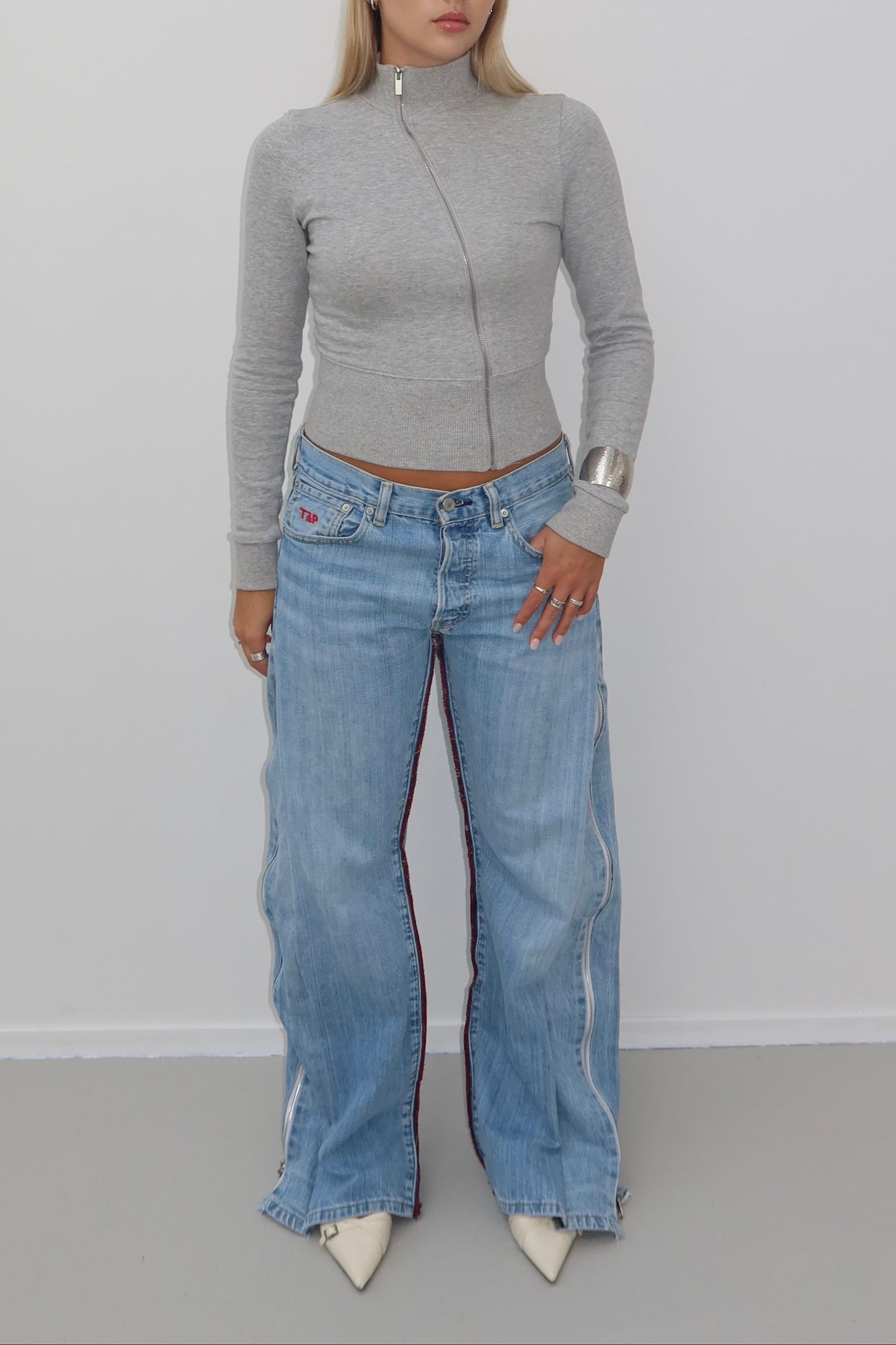 ALL ZIPPED - reworked levis