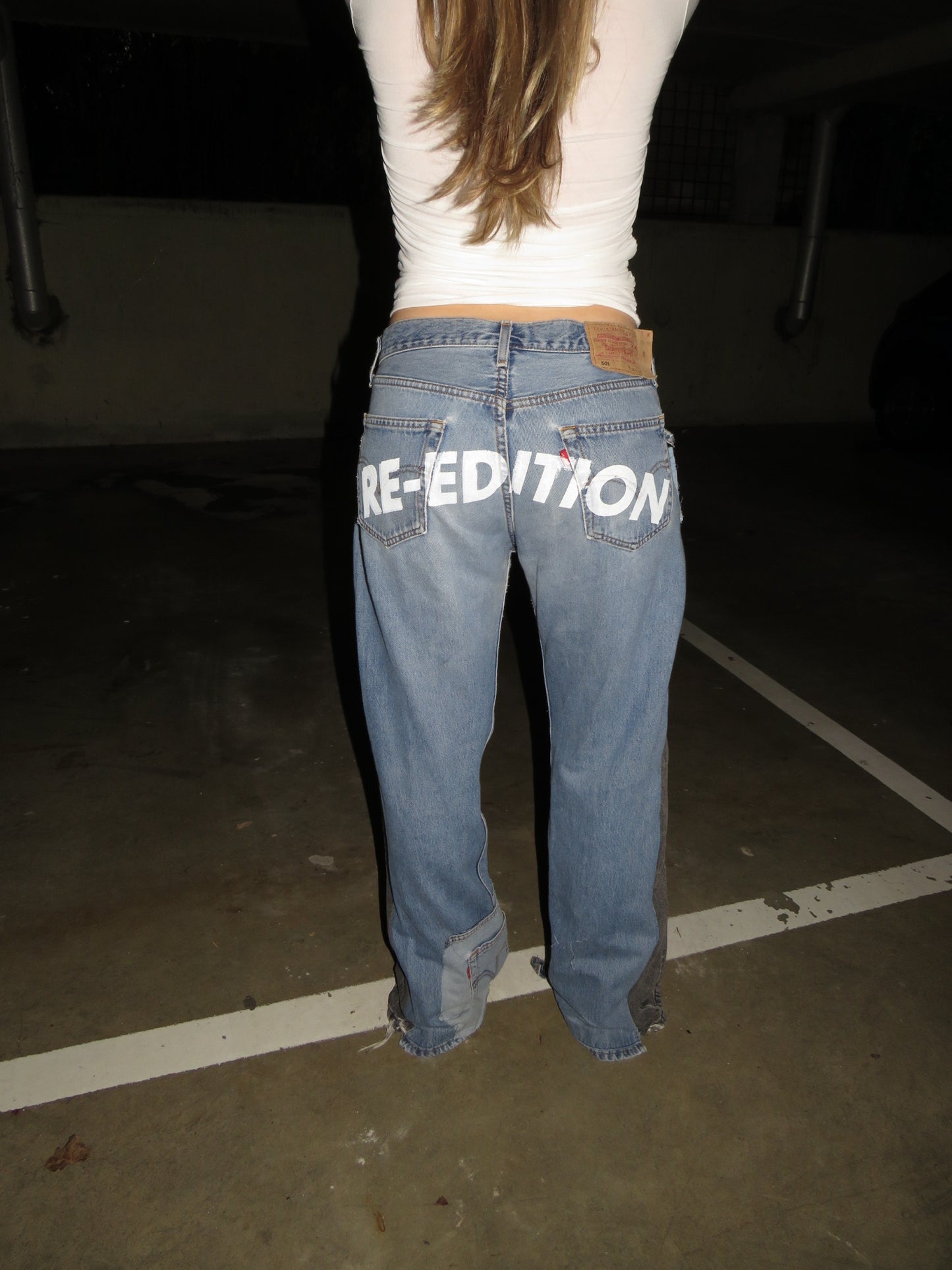 "CUSTOM" reworked levis