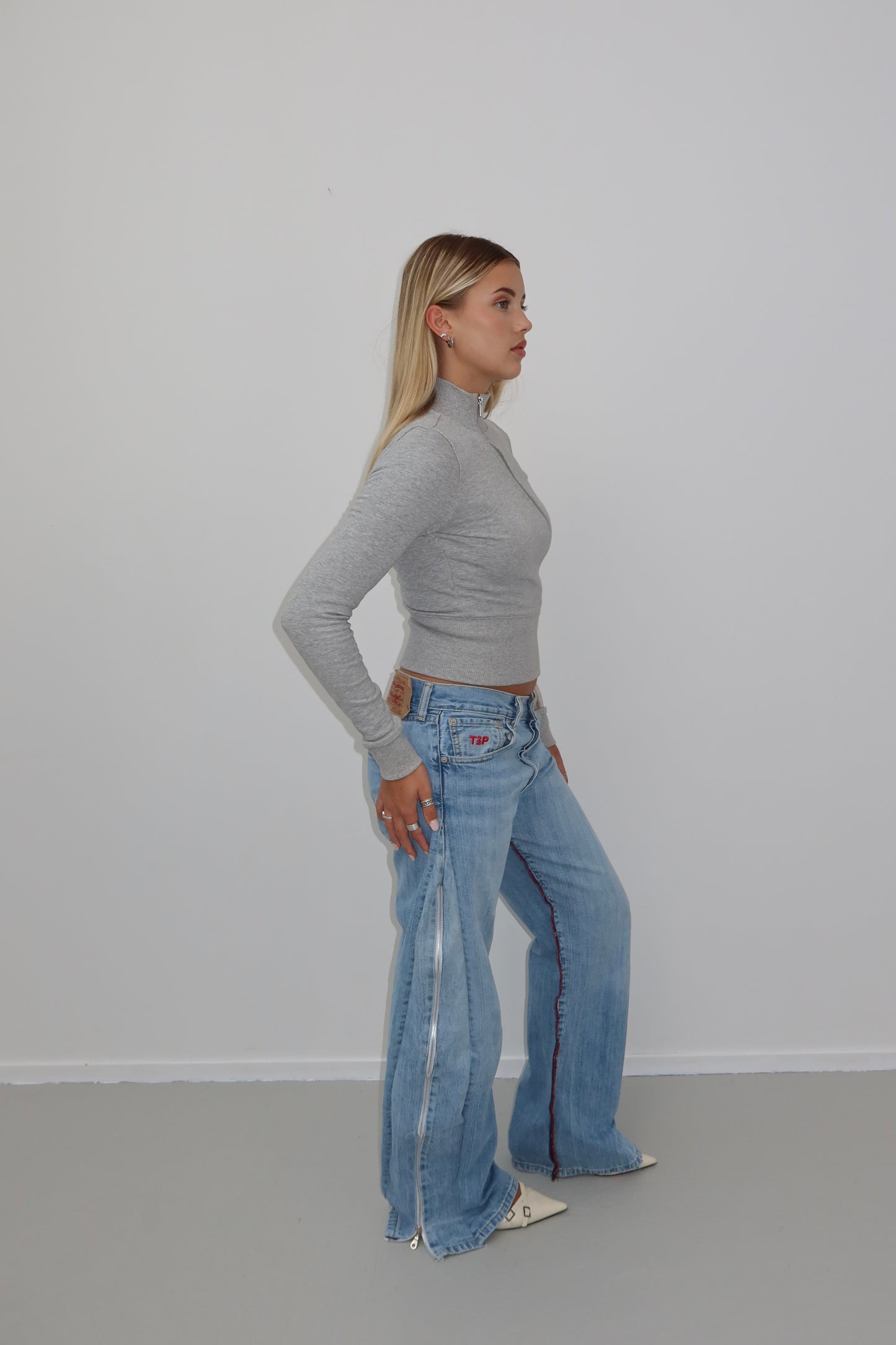 ALL ZIPPED - reworked levis