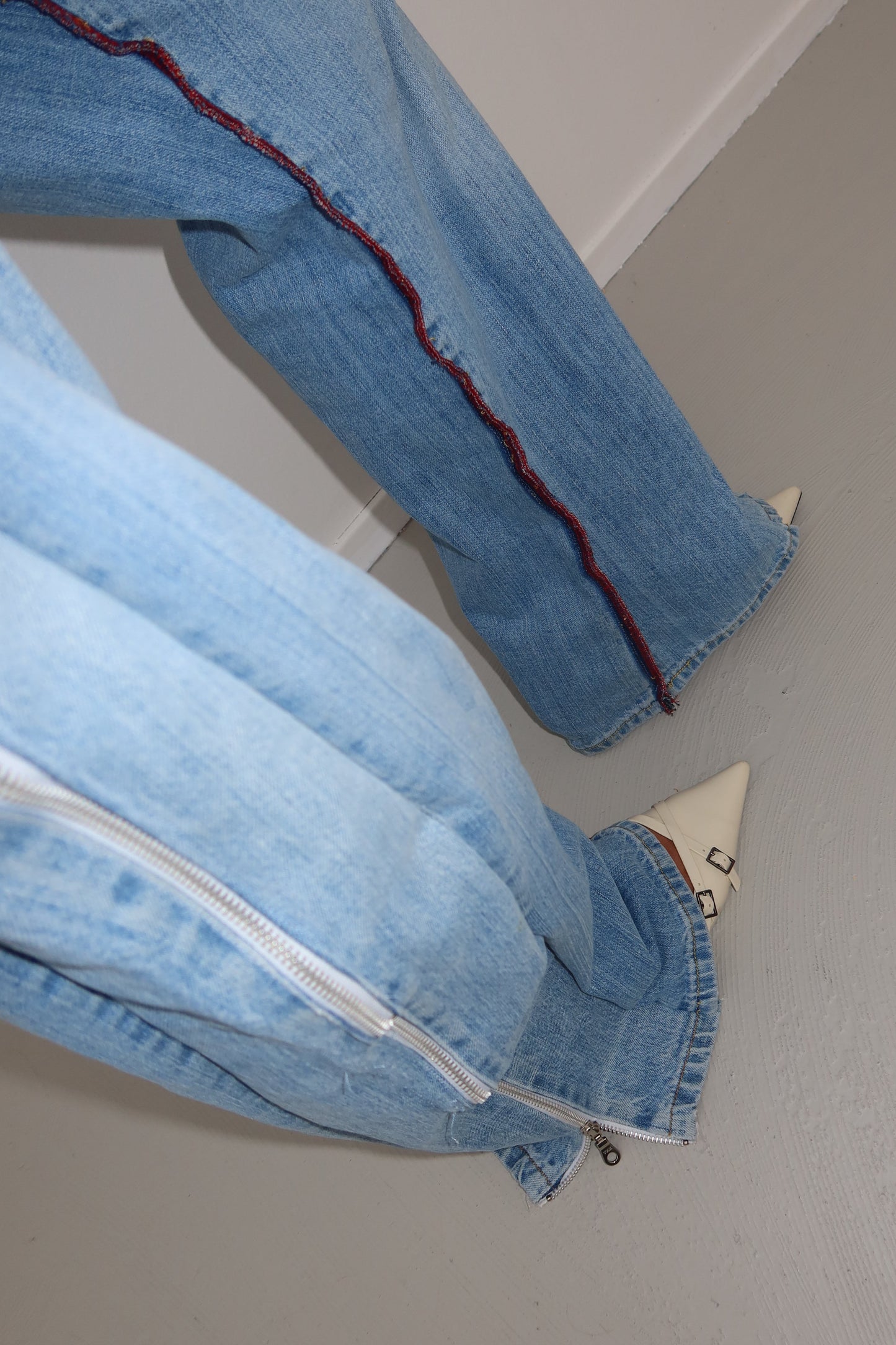 ALL ZIPPED - reworked levis