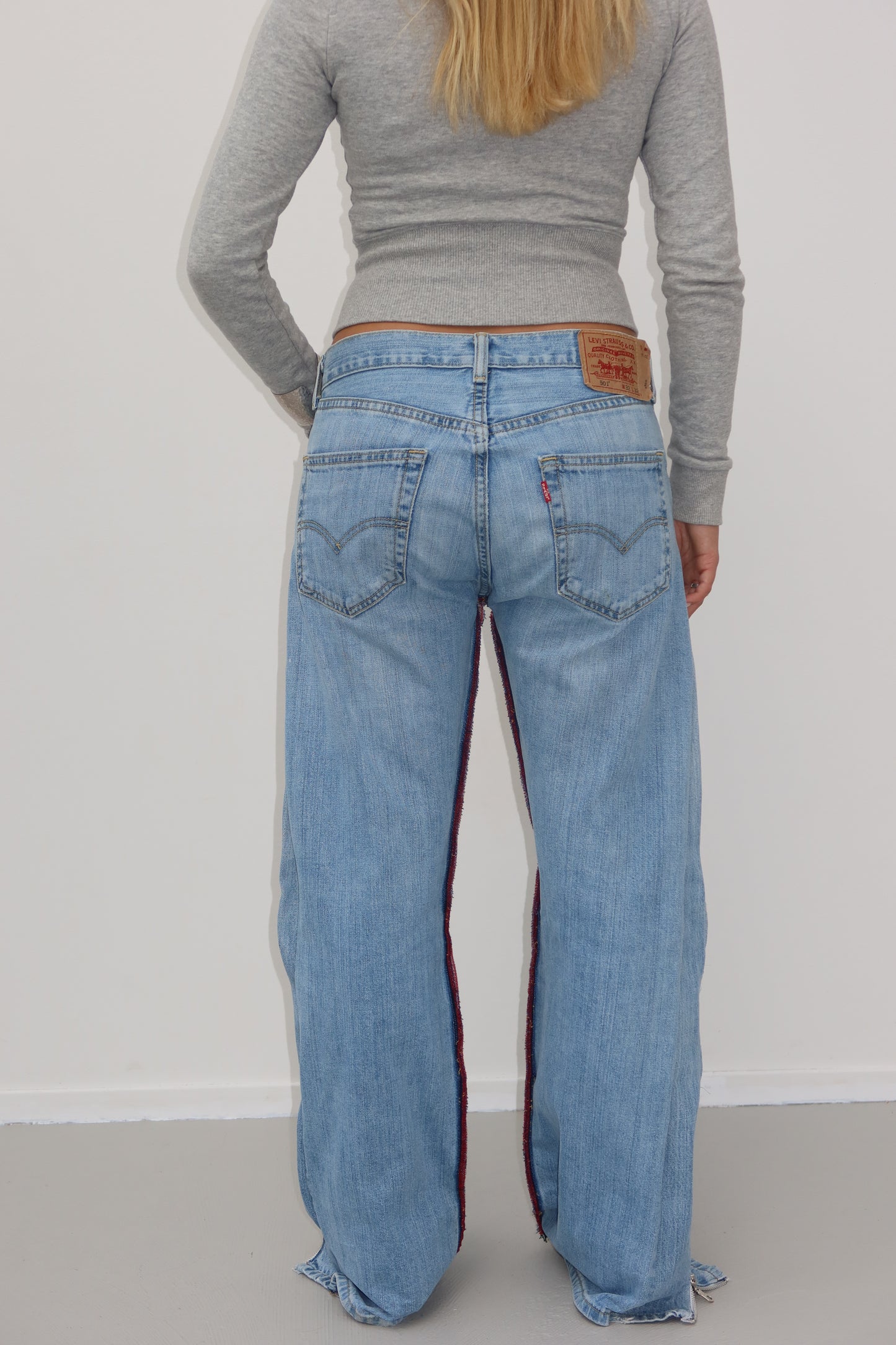 ALL ZIPPED - reworked levis