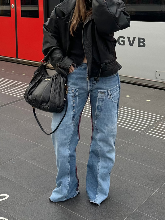 08 double denim - reworked levis