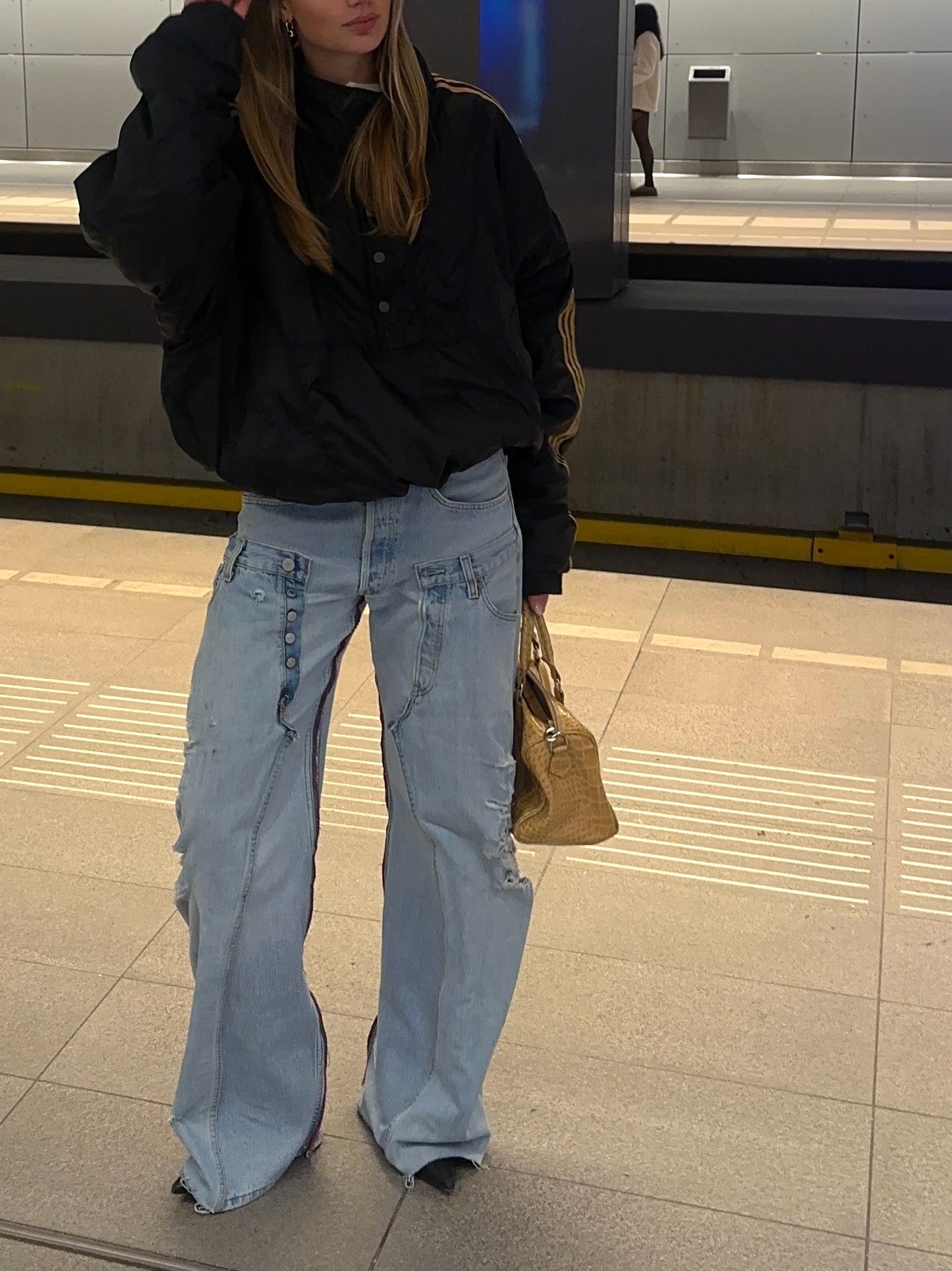 10 double denim - reworked levis