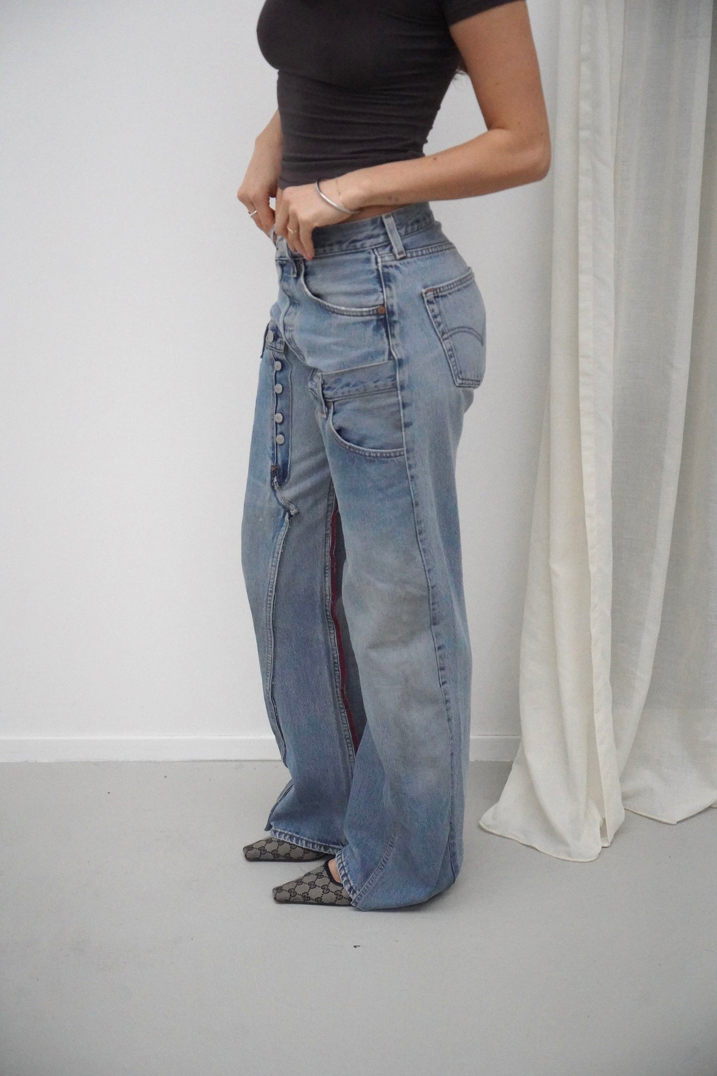 04 double denim- reworked levis