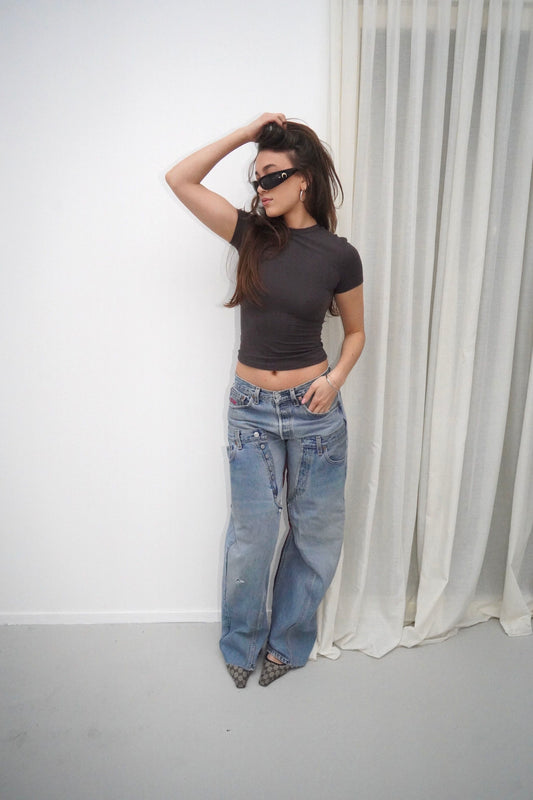 04 double denim- reworked levis