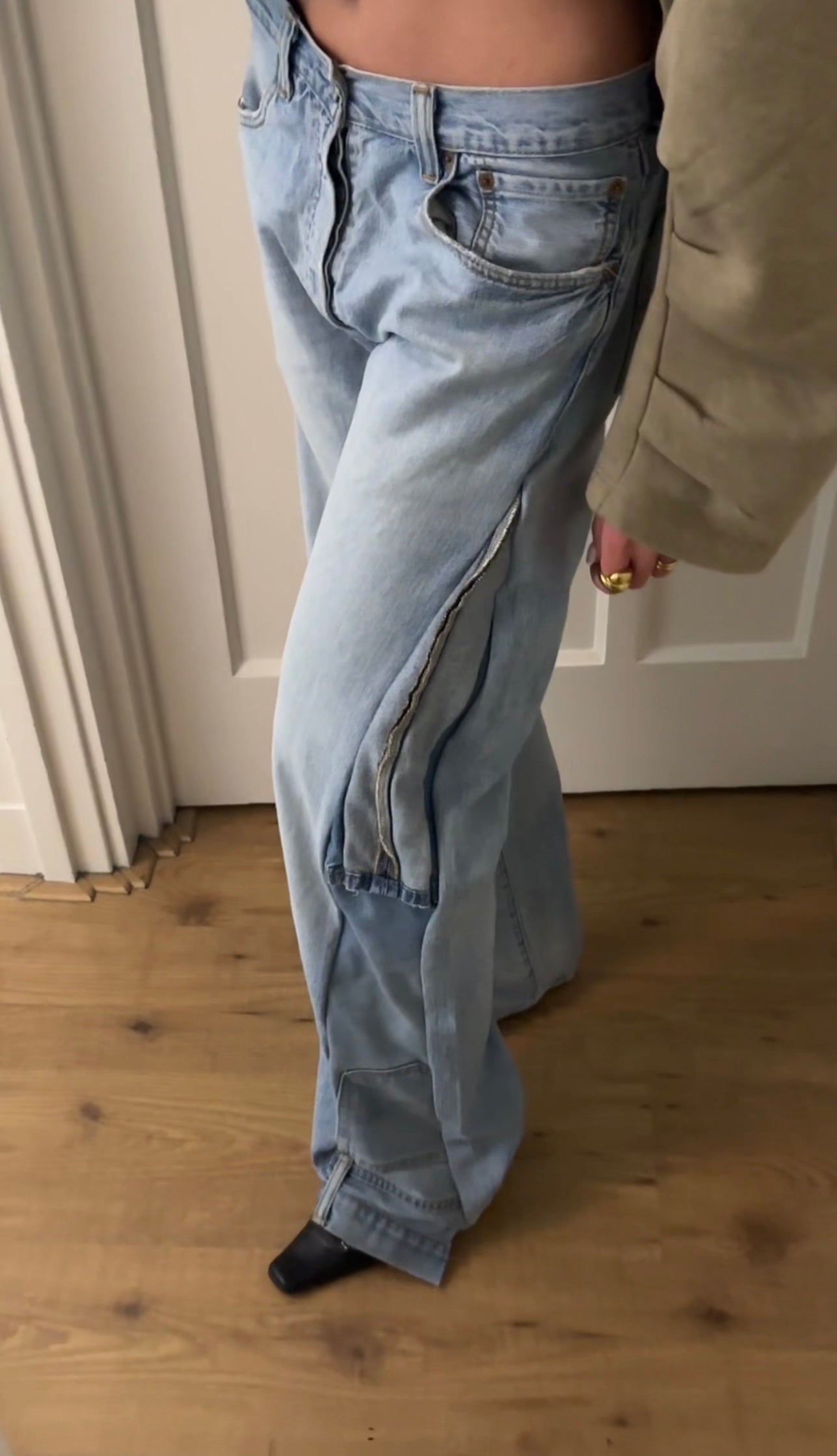 "VINTAGE" reworked levis