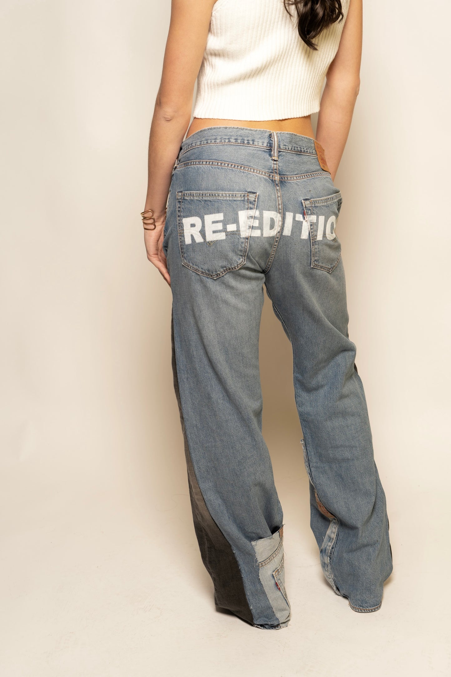 "RE-EDITION" reworked levis